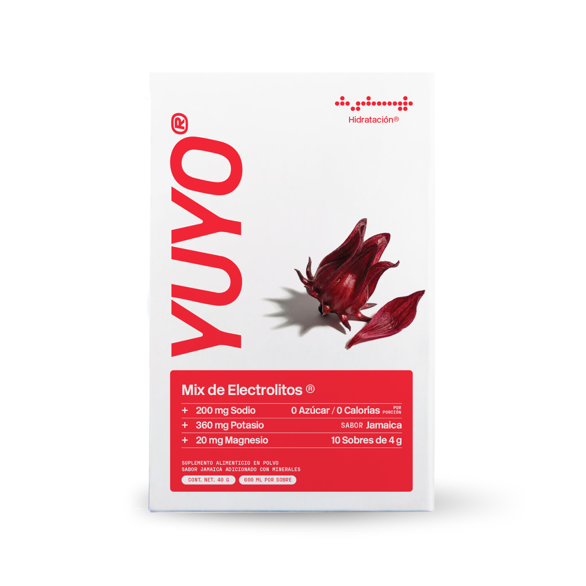 Yuyo Mix de Electrolitos Caja de 10 sobres