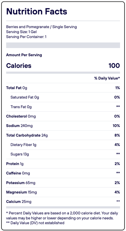 HUMA Chia Energy Gel PLUS