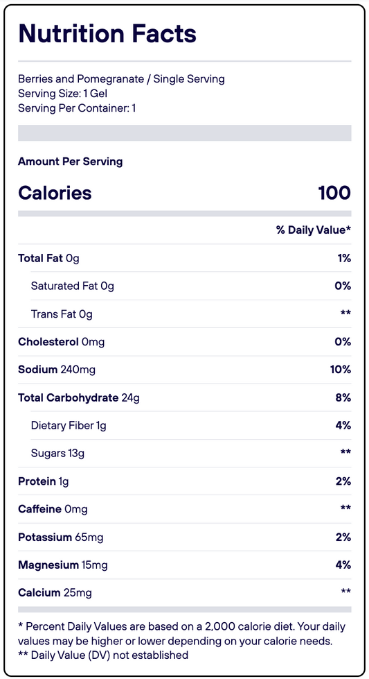 HUMA Chia Energy Gel PLUS