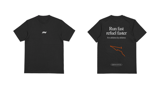 Camiseta FuelNow Manga Corta Negra