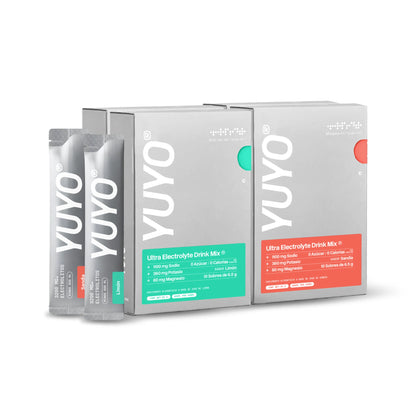 Yuyo Ultra Electrolyte Drink Mix Caja de 10 sobres