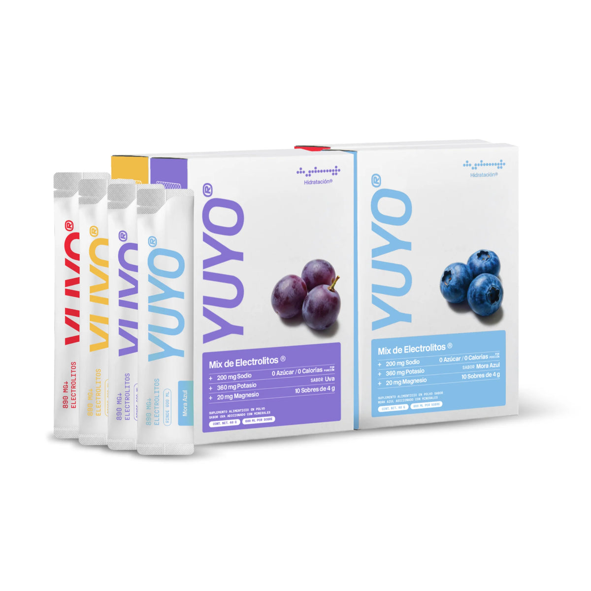 Yuyo Mix de Electrolitos Caja de 10 sobres